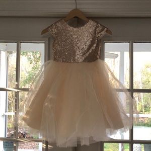 Sequin & Tulle Girls Special Occassion Dress